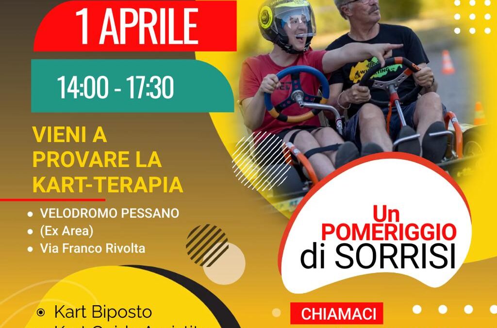 Un pomeriggio di sorrisi grazie alla ASD Wheelchair Karting