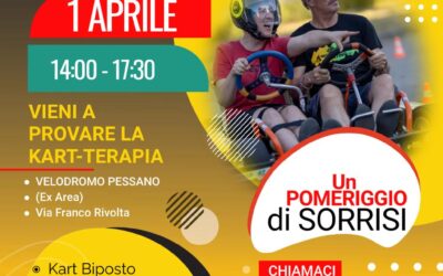 Un pomeriggio di sorrisi grazie alla ASD Wheelchair Karting